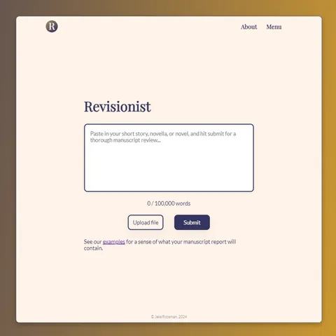 Revisionist screenshot